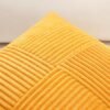 Unyqoos® Stijlvolle en Zachte Corduroy Kussensloop met Kruisstrepenpatroon voor Diverse Interieurs