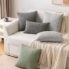 550x550-41784.jpg Unyqoos® Set van twee decoratieve kussenslopen in grasgroen corduroy voor woonkamer