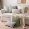 550x550-41785.jpg Unyqoos® Set van twee decoratieve kussenslopen in grasgroen corduroy voor woonkamer