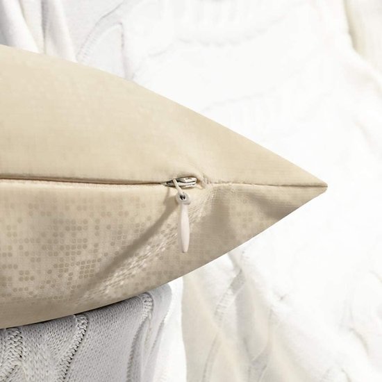 Unyqoos® Weerbestendige kussenslopen voor buiten van 45x45 cm met verborgen ritssluiting