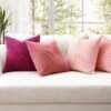 Unyqoos® Zachte Corduroy Kussenslopen Set van 4 voor Stijlvolle Woondecoratie in Diverse Kleuren