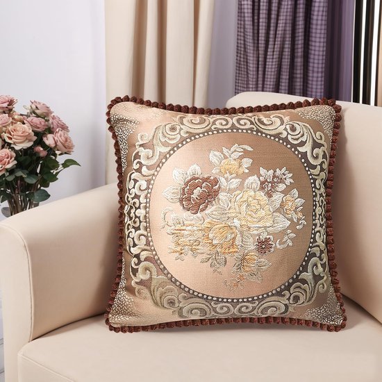 550x550-41849.jpg Unyqoos® Set van 2 stijlvolle jacquard kussenhoezen voor bank en bed decoratie