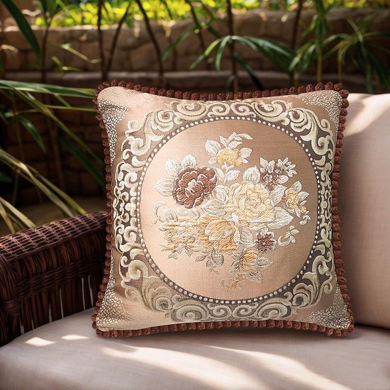 550x550-41851.jpg Unyqoos® Set van 2 stijlvolle jacquard kussenhoezen voor bank en bed decoratie