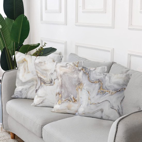 550x550-41858.jpg Unyqoos® Set van 4 moderne kussenslopen met marmertextuur voor sierkussens