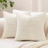 550x550-41865.jpg Unyqoos® Set van 2 decoratieve kussenslopen van corduroy met gestreept patroon voor stijlvolle woondecoratie