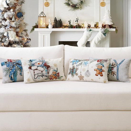 550x550-41879.jpg Unyqoos® Vierdelige set sierkussenslopen met kerstmotief voor sfeervolle woondecoratie