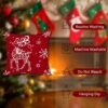 550x550-41906.jpg Unyqoos® Set van 4 decoratieve kerstkussenslopen met feestelijke print en verborgen ritssluiting