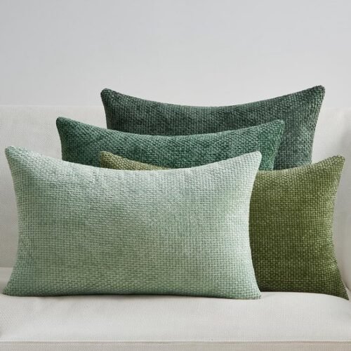 550x550-41911.jpg Unyqoos® Set van 4 Zachte Chenille Kussenslopen met Rotan Weefdesign voor Huisdecoratie
