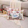 550x550-41930.jpg Unyqoos® Set van 2 Winterse Kussenhoezen voor Sfeervolle Kerstdecoratie in Huis