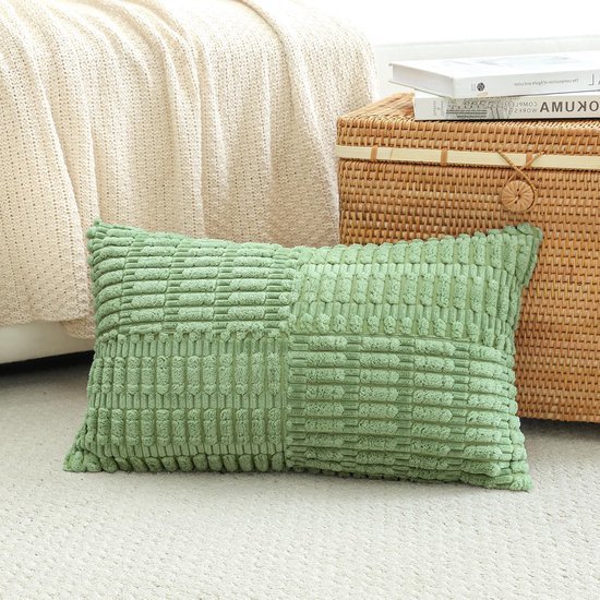 550x550-41954.jpg Unyqoos® Set van 2 decoratieve corduroy kussenslopen met gestreept patroon voor woondecoratie