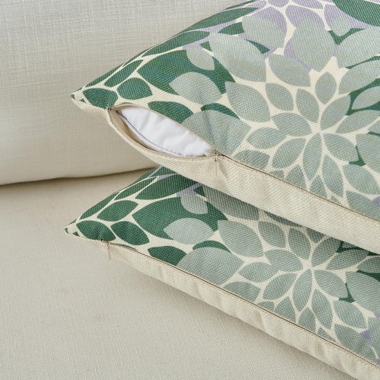 550x550-42020.jpg Unyqoos® Kussenhoezen met Bloemenpatroon voor Lente en Zomer, Decoratief en Geometrisch Ontwerp, 45 x 45 cm