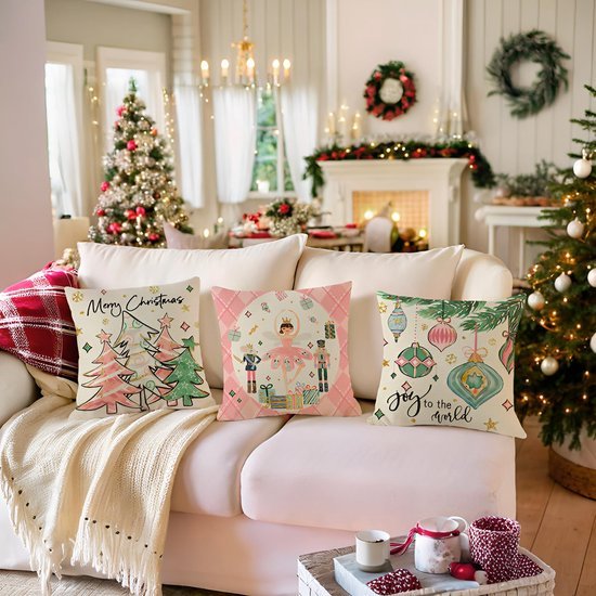550x550-42048.jpg Unyqoos® Set van 4 feestelijke kussenslopen met notenkraker voor een sfeervol interieur