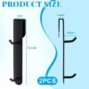 550x550-42228.jpg Unyqoos® Zwarte handdoekhouder set voor glazen douchewand zonder boren