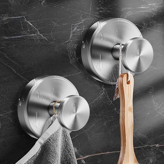 550x550-42234.jpg Unyqoos® Set van 2 roestvrijstalen zuignaphaken voor badkamer en keuken