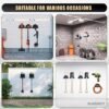 550x550-42241.jpg Unyqoos® wandhouder voor tuingereedschap en fietsen in garage of tuin