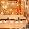 550x550-42328.jpg Unyqoos® Zwarte schroefhaken voor buitenverlichting en decoratie ophangen