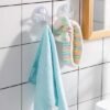 Unyqoos® Herbruikbare transparante zuignaphaak voor keuken en badkamer zonder boren