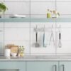 Unyqoos® Stijlvolle Wandhaken Set van 27 cm met 4 Haken voor Jassen en Accessoires