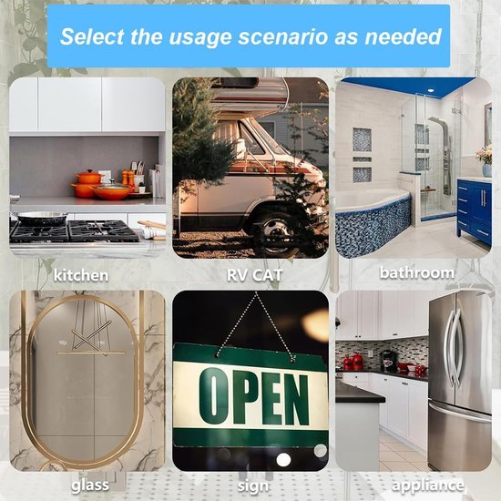 550x550-42670.jpg Unyqoos® Set van 20 Transparante Zuignappen met Schroef voor Diverse Oppervlakken