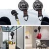 Unyqoos® Multifunctionele zuignapset met haken voor auto, camping en huishouden