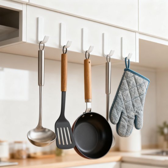 550x550-42853.jpg Unyqoos® Sterke zelfklevende haken voor badkamer en keuken zonder boren