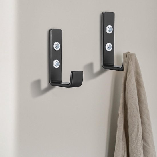 550x550-42860.jpg Unyqoos® Set van 8 robuuste J-vormige wandhaken voor veelzijdig gebruik in huis en garage