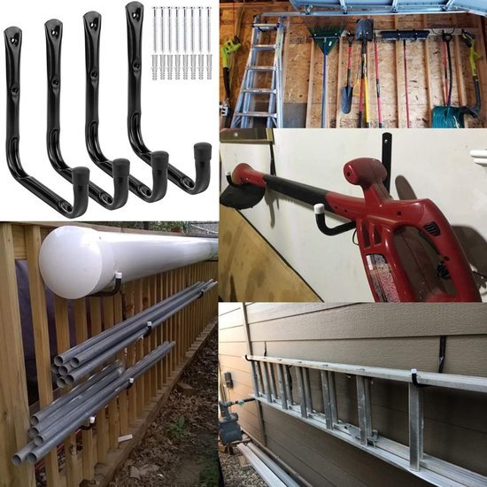 550x550-42896.jpg Unyqoos® Stevige en veelzijdige opberghaken voor garage en tuin, ideaal voor zware voorwerpen