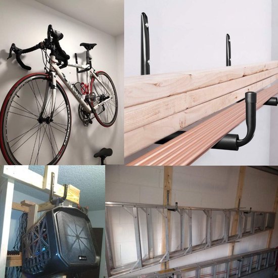 550x550-42897.jpg Unyqoos® Stevige en veelzijdige opberghaken voor garage en tuin, ideaal voor zware voorwerpen