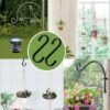 Unyqoos® Zwarte S-vormige haken voor veelzijdig gebruik in huis en tuin