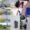 Unyqoos® Set van vier multifunctionele zuignaphaken met sterke draagkracht en S-haken