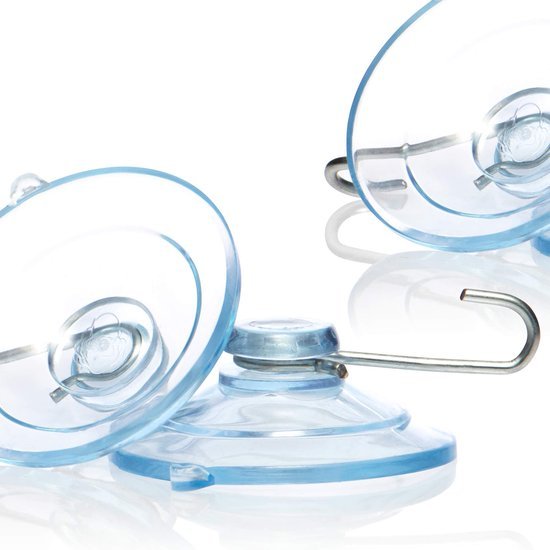 550x550-43013.jpg Unyqoos® Set van 20 universele zuignappen met metalen haken voor diverse toepassingen