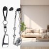 550x550-43058.jpg Unyqoos® Zwarte Stijlvolle Wandhaken Set van 4 voor Kleding en Accessoires in Keuken en Slaapkamer