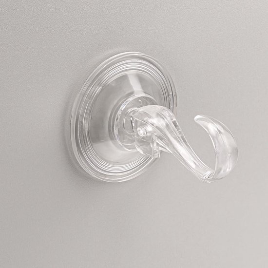 Unyqoos® Transparante en krachtige vacuümzuignaphaken voor moeiteloze ophanging zonder boren