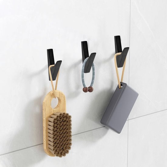 550x550-43151.jpg Unyqoos® Set van twee elegante wandhaken in vintage zwart voor keuken en badkamer