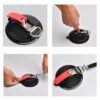 Unyqoos® Set van vier multifunctionele zuignappen met acht S-haken voor diverse toepassingen