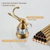 Unyqoos® Set van twee luxe wandhaken met kristal voor badkamer en slaapkamer