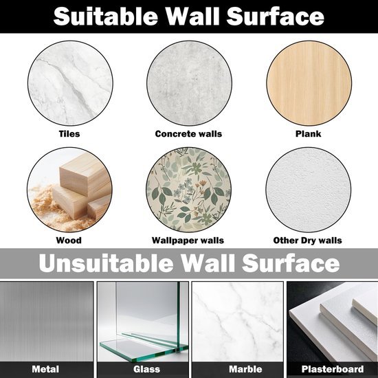 550x550-43223.jpg Unyqoos® Set van zes stevige wandhaken voor veelzijdig gebruik in huis