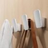 550x550-43238.jpg Unyqoos® Set van 4 moderne zilverkleurige wandhaken voor veelzijdig gebruik in huis
