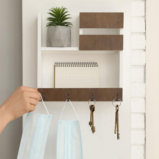 Unyqoos® Zwarte L-vormige schroefhaken voor veelzijdige bevestiging en decoratie