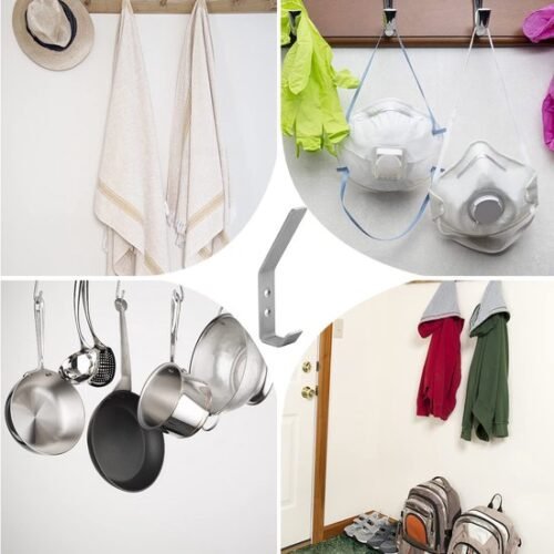550x550-43287.jpg Unyqoos® Set van 10 Roestvrijstalen Wandhaken voor Badkamer en Keuken