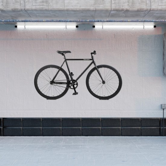 Unyqoos® Fiets Wandbevestiging, Solide Fietshouder voor Diverse Fietsen, Sterk Belastbare Wandhaken