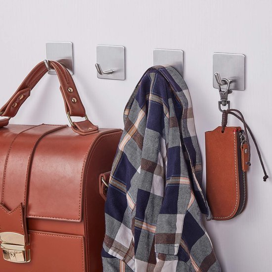 550x550-43353.jpg Unyqoos® Zelfklevende roestvrijstalen wandhaken set van 6 voor badkamer en keuken