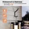 550x550-43381.jpg Unyqoos® Stevige zwarte metalen wandhaak voor veelzijdig gebruik in huis