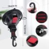 Unyqoos® Set van twee sterke multifunctionele zuignaphaken voor diverse toepassingen