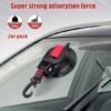 Unyqoos® Set van twee sterke multifunctionele zuignaphaken voor diverse toepassingen
