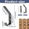 550x550-43462.jpg Unyqoos® Set van 4 veelzijdige haken met montagemateriaal voor akoestische panelen