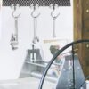 Unyqoos® Set van 4 krachtige magneethaken voor veelzijdig gebruik in huis en kantoor