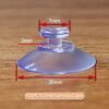 550x550-43493.jpg Unyqoos® Set van 50 veelzijdige zuignappen voor glas en gladde oppervlakken