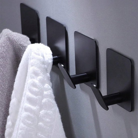 550x550-43544.jpg Unyqoos® Zelfklevende roestvrijstalen haken voor keuken en badkamer - set van 6
