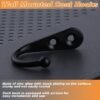 550x550-43572.jpg Unyqoos® Set van 20 metalen wandhaken met schroeven voor diverse ophangmogelijkheden